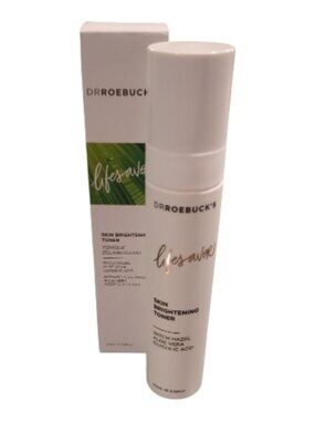 Dr. Roebuck's Lifesaver Skin Brightening Toner New in Box 100 ml (3.38 fl oz)